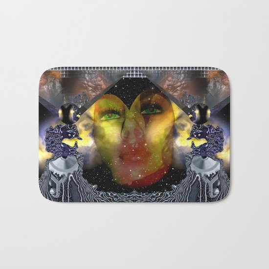 Take the dreams of peacefulness as arms against deceitfulness Bath Mat