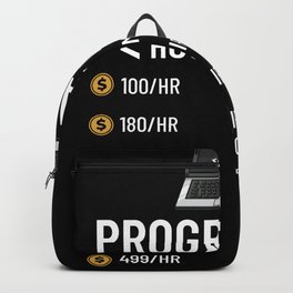 Coding Programmer Gift Medical Computer Developer Backpack
