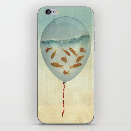 balloon fish 03 iPhone & iPod Skin