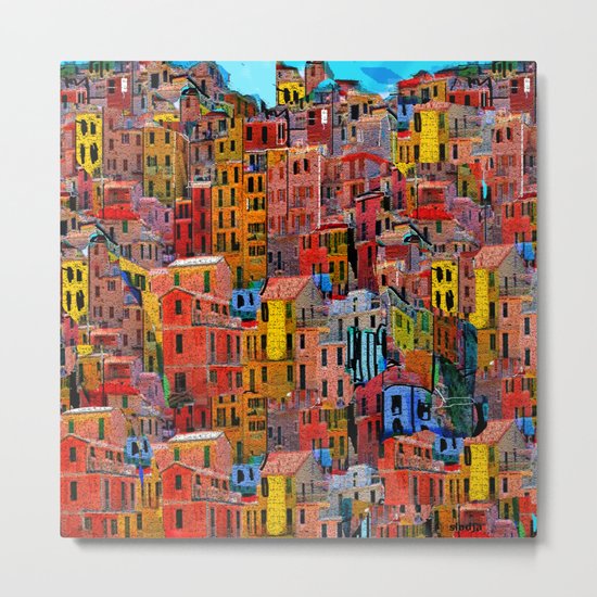bella citta Metal Print