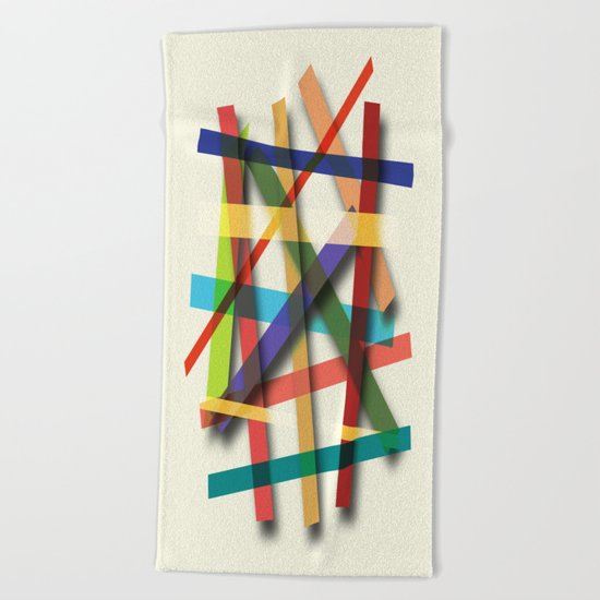 Abstract #436 Beach Towel