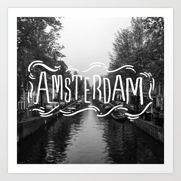Amsterdam Haze Art Print