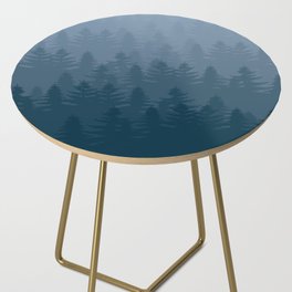 Forest Fog, Blue Side Table