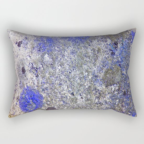 Blue Moss Rectangular Pillow