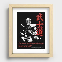 Ten thousand things Recessed Framed Print