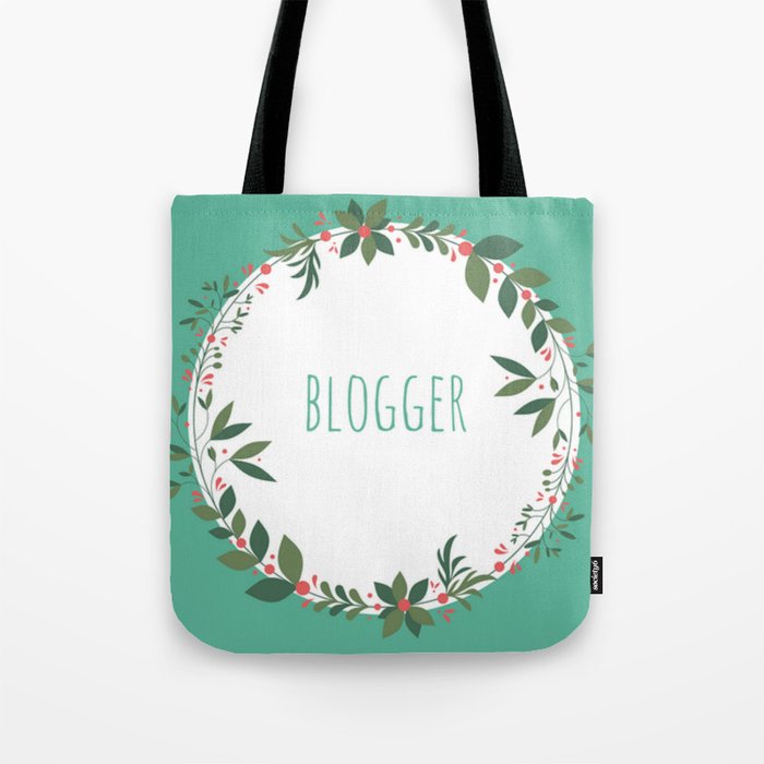 Blogger Tote Bag