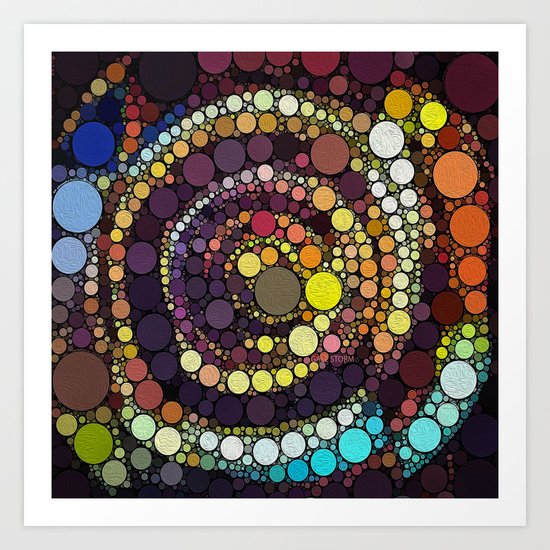 :: Crop Circle Circus :: Art Print