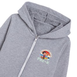 Straight Into Pre-K Kids Zip Hoodie