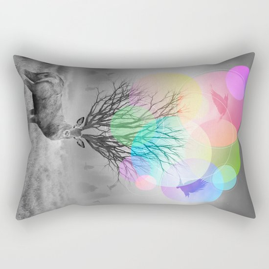 Calm Within the Chaos Rectangular Pillow