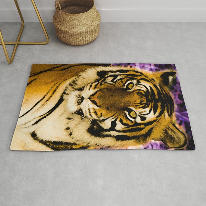 Royal Golden Tiger Rug