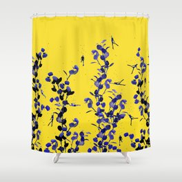 Yellow Submarina Shower Curtain