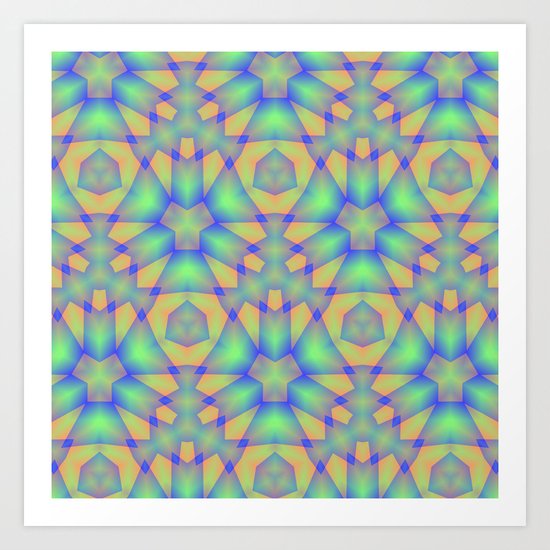 Triad Art Print