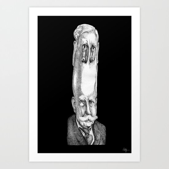 Scans to Pencil - 2 Art Print
