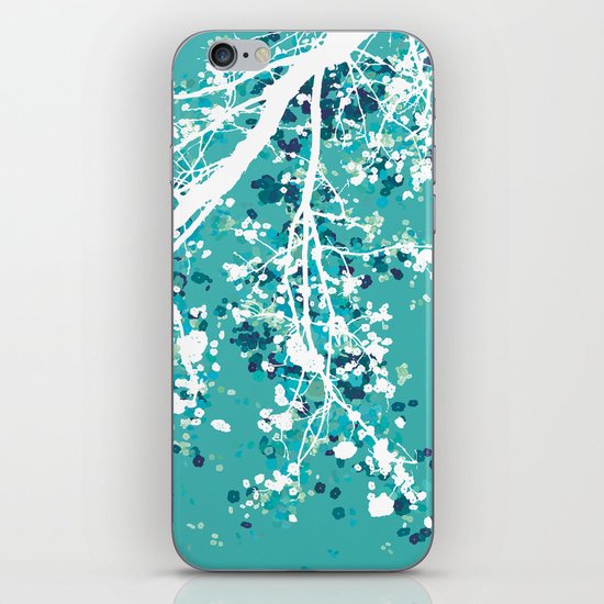 Carefree Days (mint edition) iPhone & iPod Skin