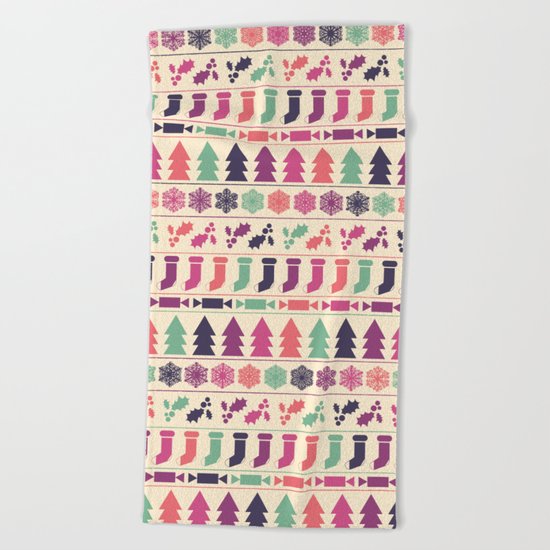 Christmas 2016 Beach Towel