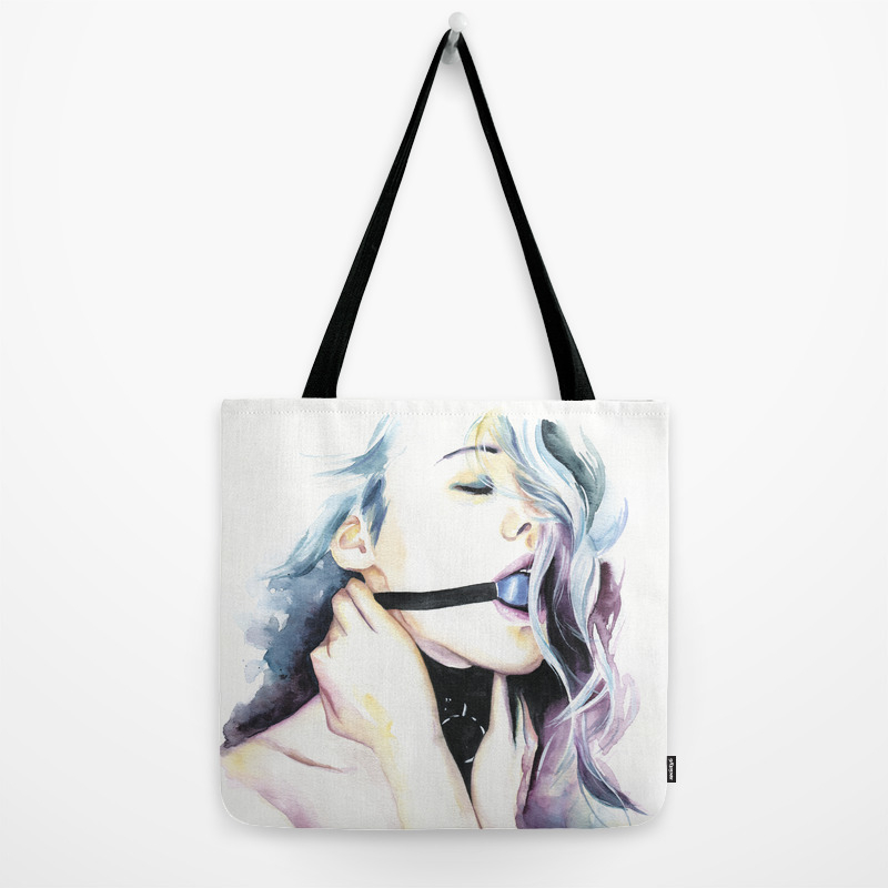 pleasures tote bag