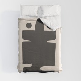 Together - Abstract Minimalism Duvet Cover
