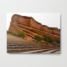 Red Rocks Amphitheater Metal Print