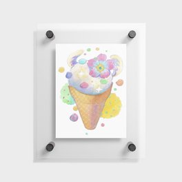 Magical Ice-cream Floating Acrylic Print