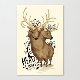 Disoriented Deer Canvas Print