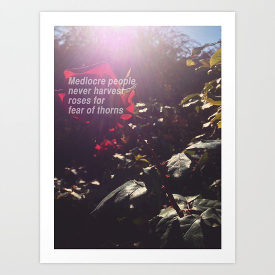 Thorns Art Print