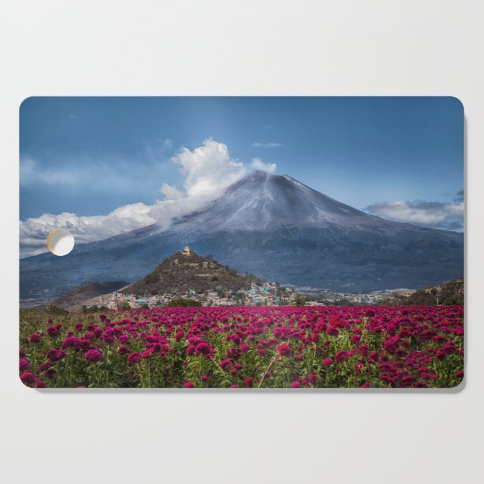 Popocatepetl Volcano Puebla Mexico Cutting Board