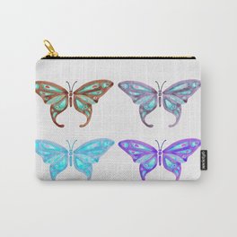 Watercolor Butterfly - Multicolor Carry-All Pouch