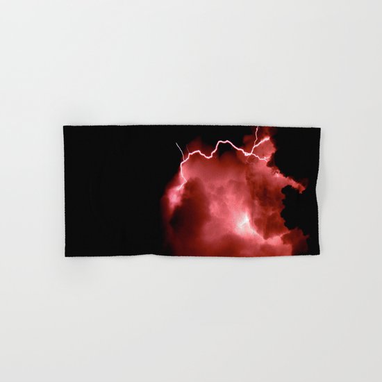 Lightning Strikes Hand & Bath Towel