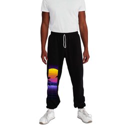 Synthwave Sunset Aesthetic Sweatpants