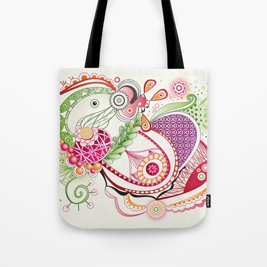 Spring tangle Tote Bag