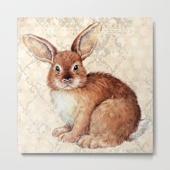 Rabbit Metal Print