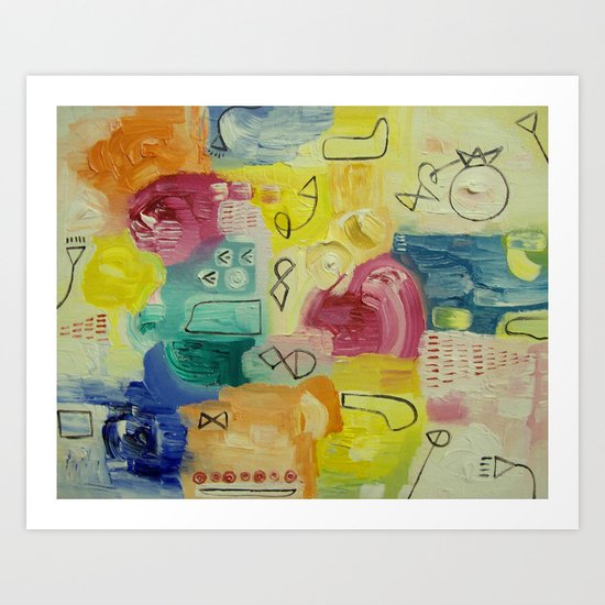Abstract 51 Art Print
