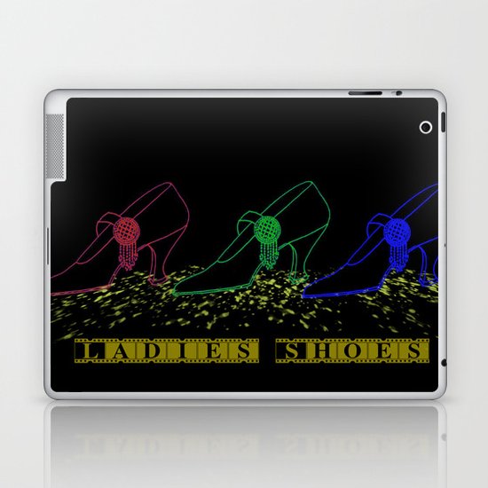 Ladies Shoes Laptop & iPad Skin