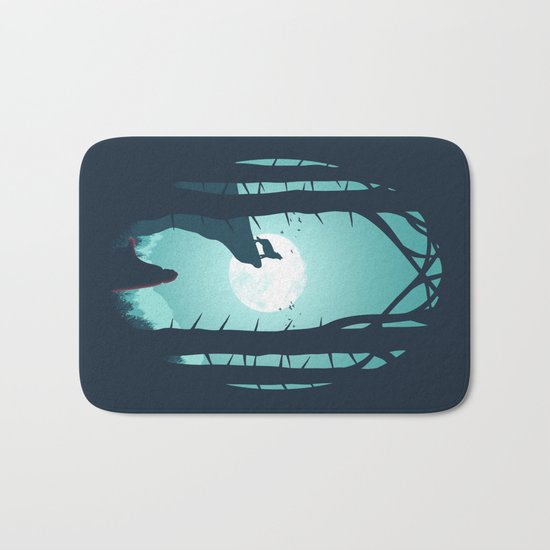 Full Moon Bath Mat