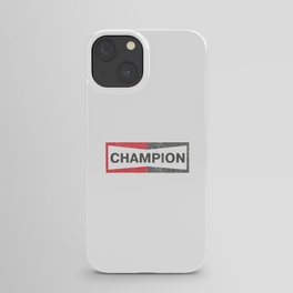 Champion by Cliff Booth iPhone Case