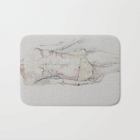 Model? Bath Mat