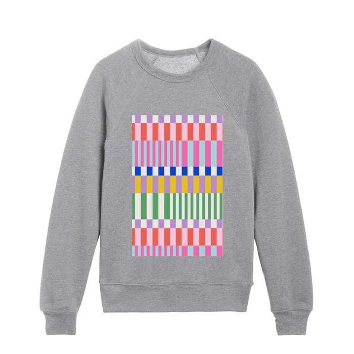 Pop Lines Kids Crewneck