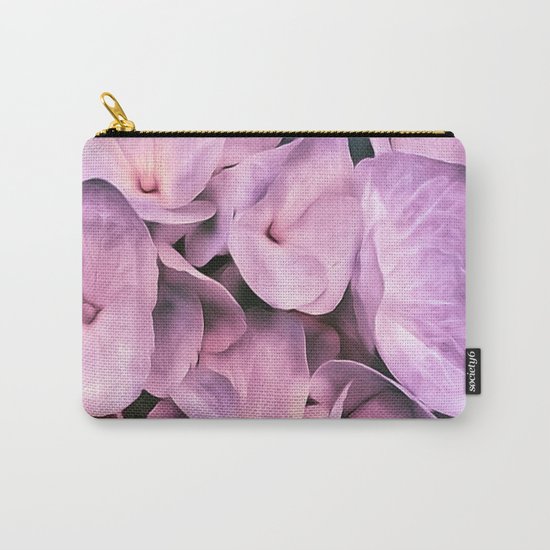 Hydrangea Beauty Pink Carry-All Pouch
