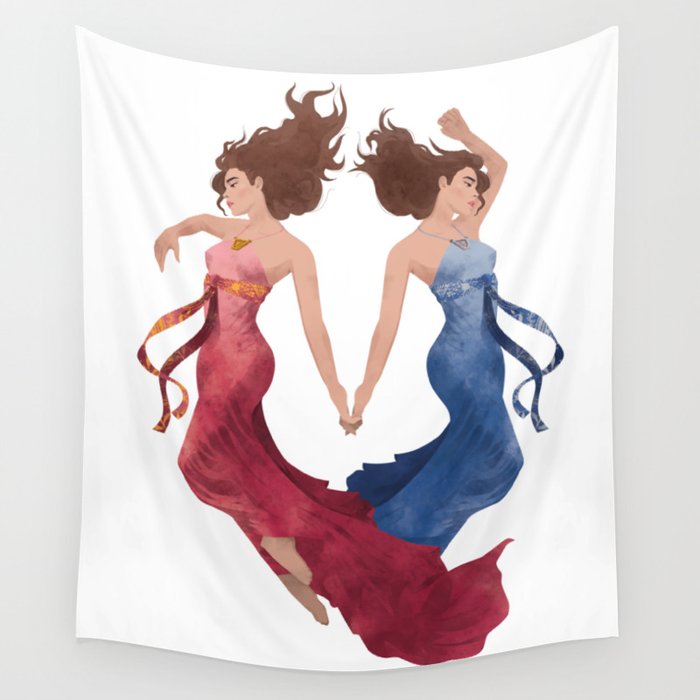 Gemini - The Star Sign Wall Tapestry