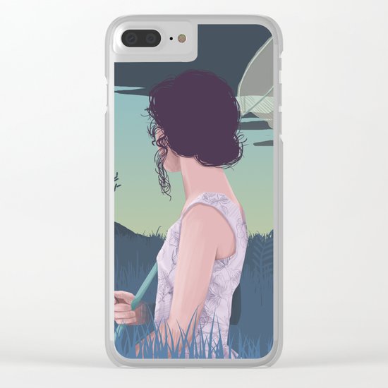 Dream finder Clear iPhone Case
