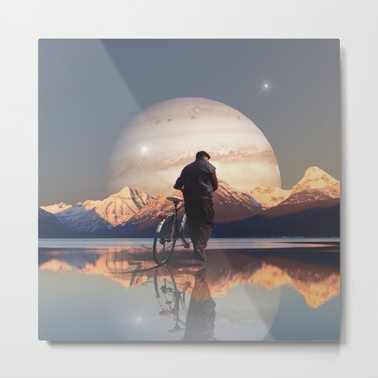Why is there not nothing? Metal Print