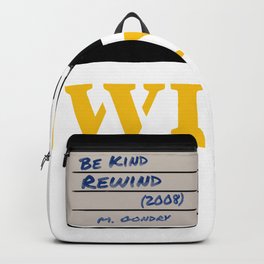 Be Kind Rewind Backpack