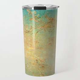 Gilded Turquoise Travel Mug