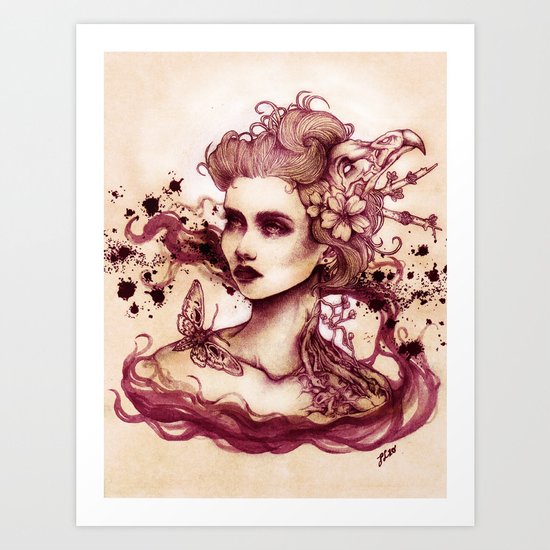 Sanguina Art Print