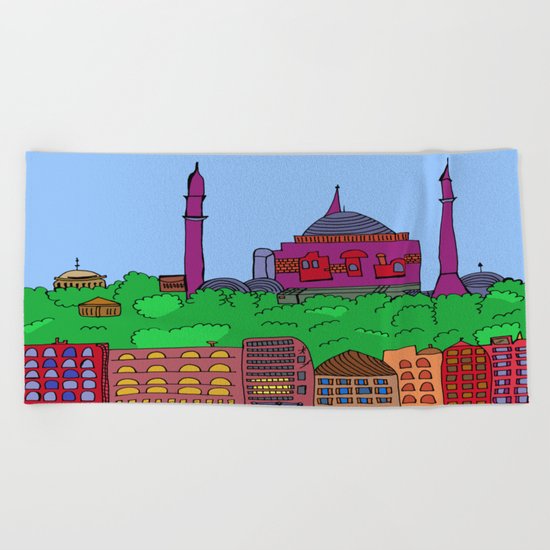 Istanbul Beach Towel