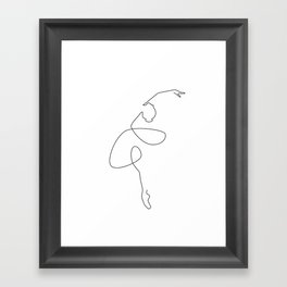 Fine Ballerina Framed Art Print