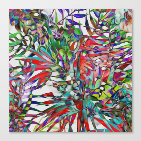 Jungle-tropics Canvas Print