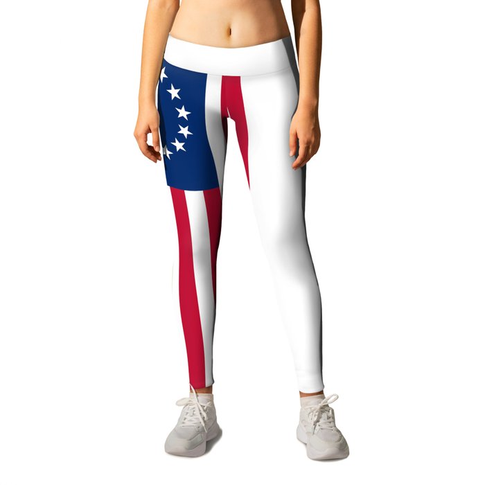 Betsy Ross 1777 Flag Betsy Ross Flag Symbolism American Victory 1776 Leggings