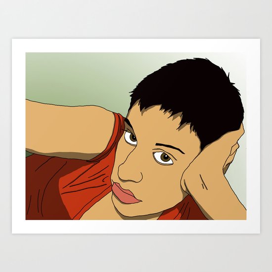 Lisa Art Print