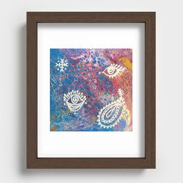 TOUCH IT, IT'S MELTING Recessed Framed Print